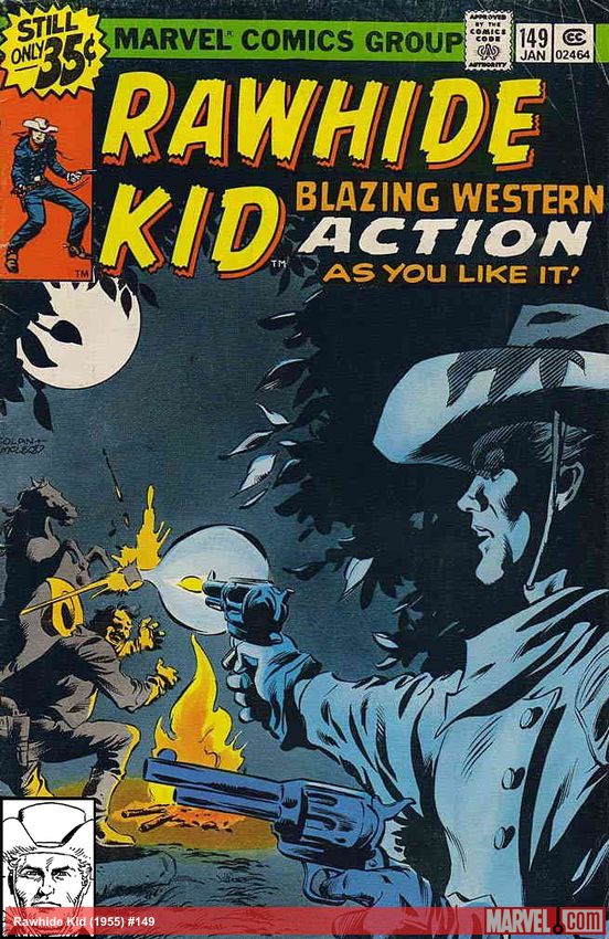 Rawhide Kid (1955) #149 comic book cover