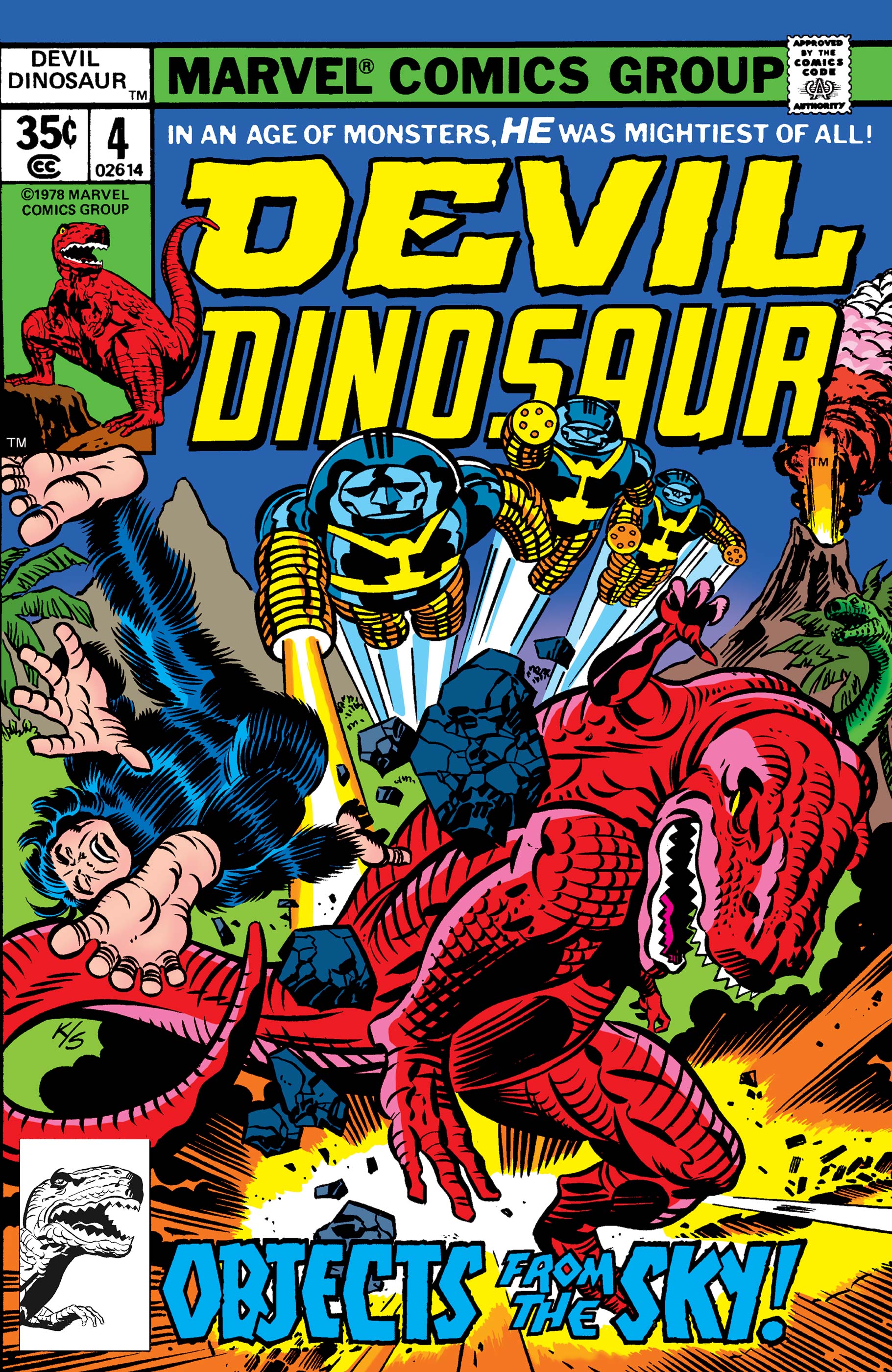 Devil Dinosaur (1978) #4