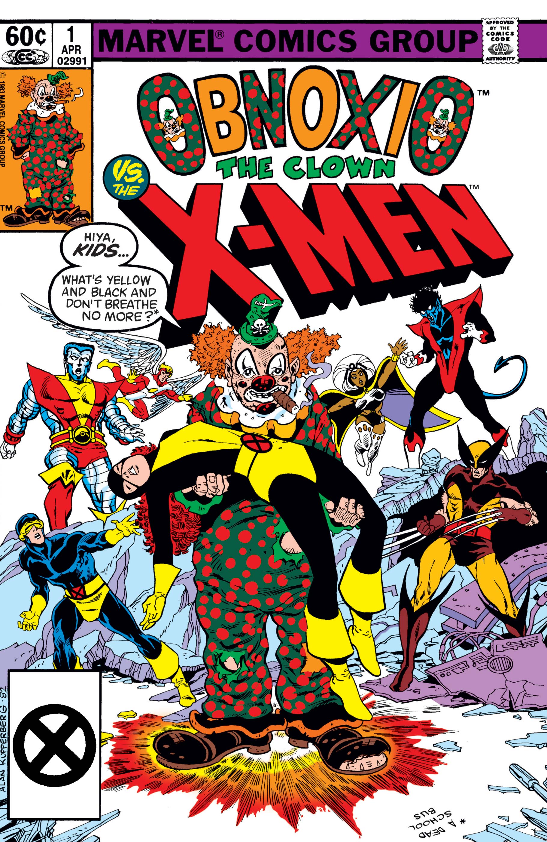 Obnoxio The Clown vs. X-Men (1983) #1