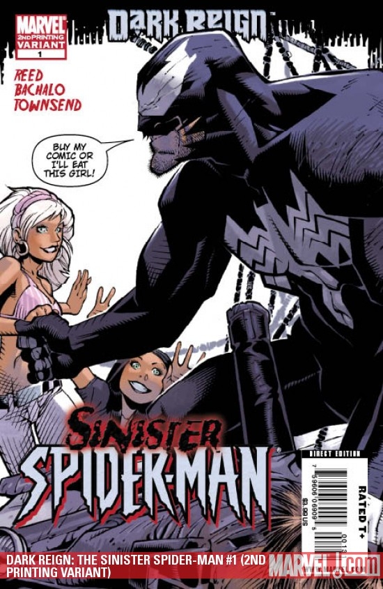 Dark Reign: The Sinister Spider-Man (2009) #1 (2ND PRINTING VARIANT)