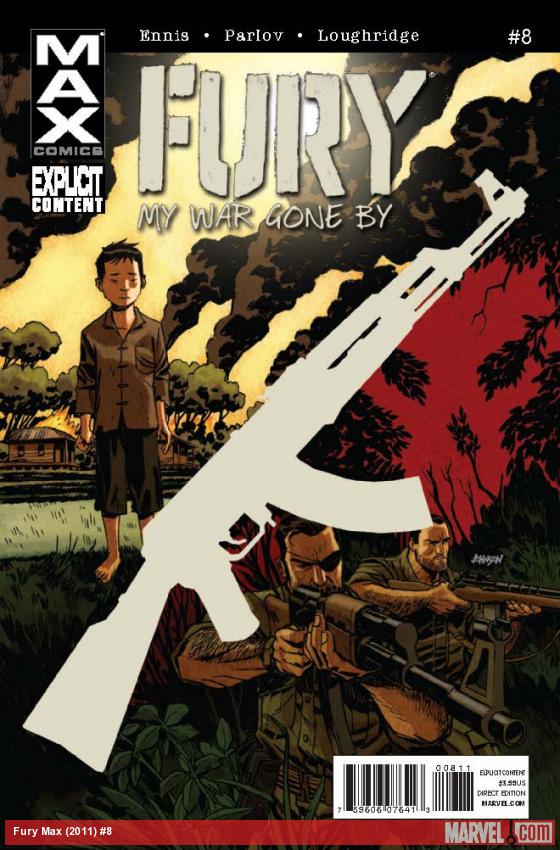 Fury Max (2011) #8 comic book cover