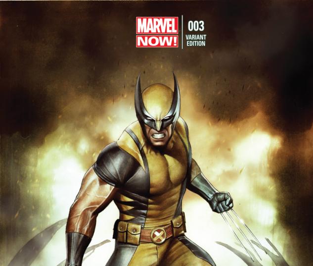 SAVAGE WOLVERINE 3 GRANOV VARIANT (NOW, 1 FOR 50, WITH DIGITAL CODE)
