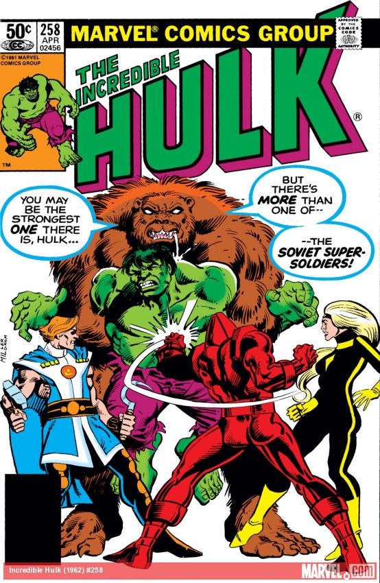 Incredible Hulk (1962) #258