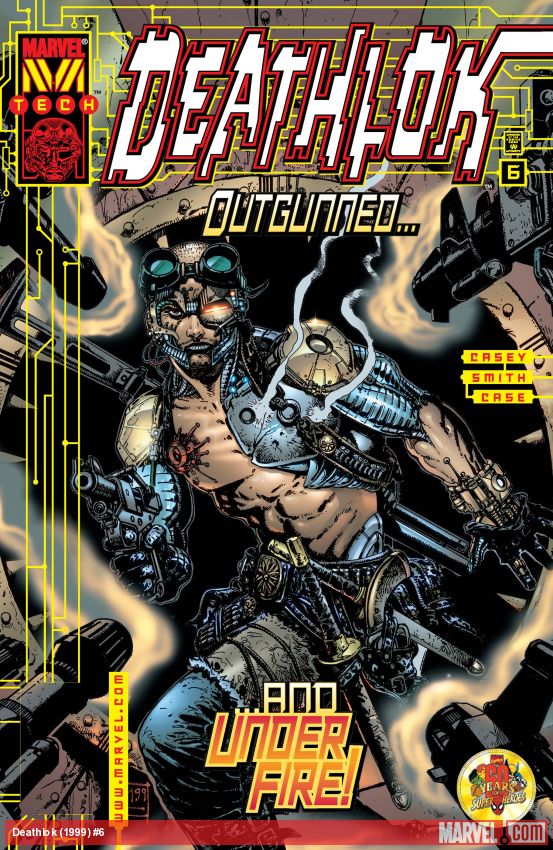 Deathlok (1999) #6 comic book cover