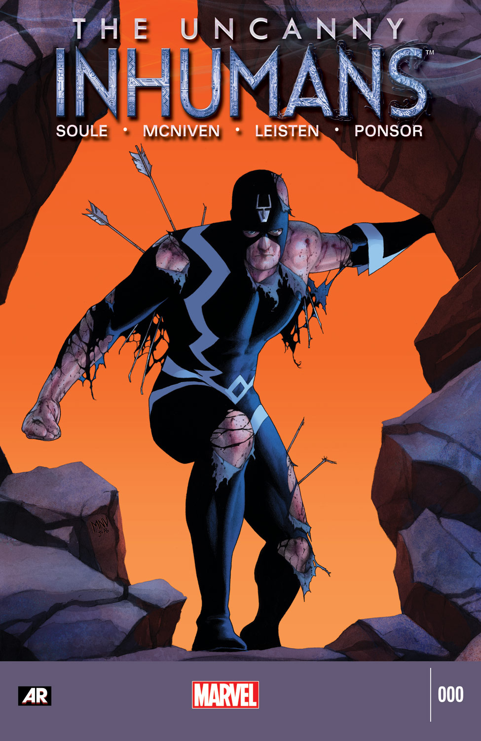 Details about   2015 UNCANNY INHUMANS #0 1:50 Anniversary Variant Cover!