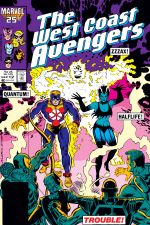 West Coast Avengers (1985) #12 cover
