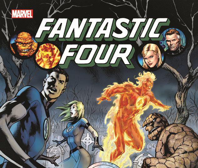 FANTASTIC FOUR BY JONATHAN HICKMAN OMNIBUS VOL. 1 HC DAVIS FIRST ISSUE COVER [NEW PRINTING] #1