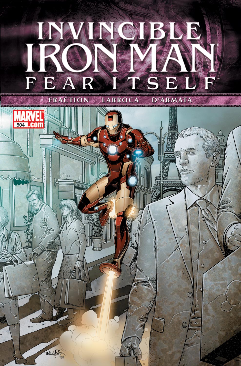 Invincible Iron Man (2008) #504