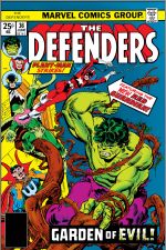 Defenders (1972) #36 cover