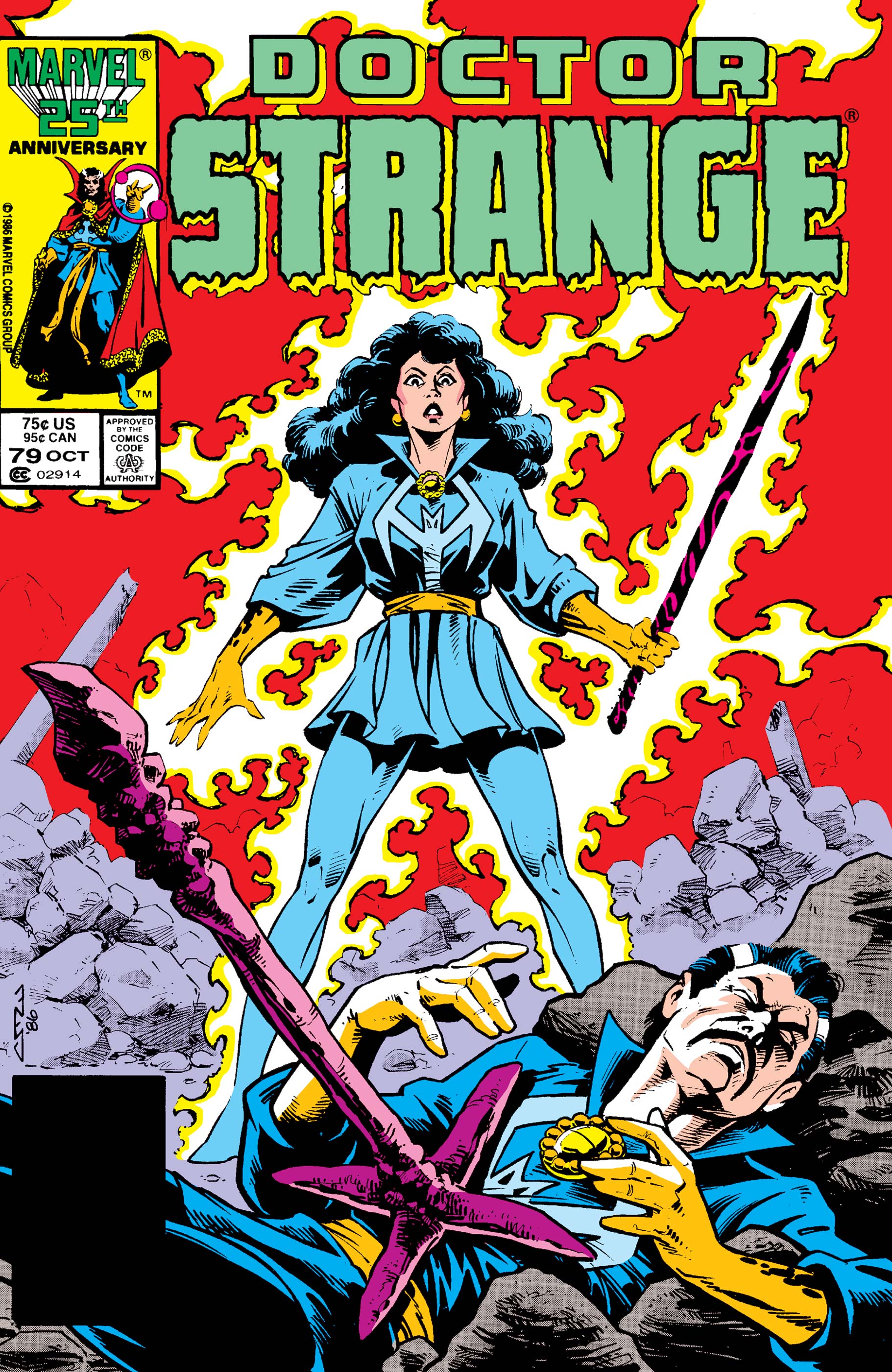 Doctor Strange #79-81 (1986-1987): 1st Rintrah; series ends - Earth's