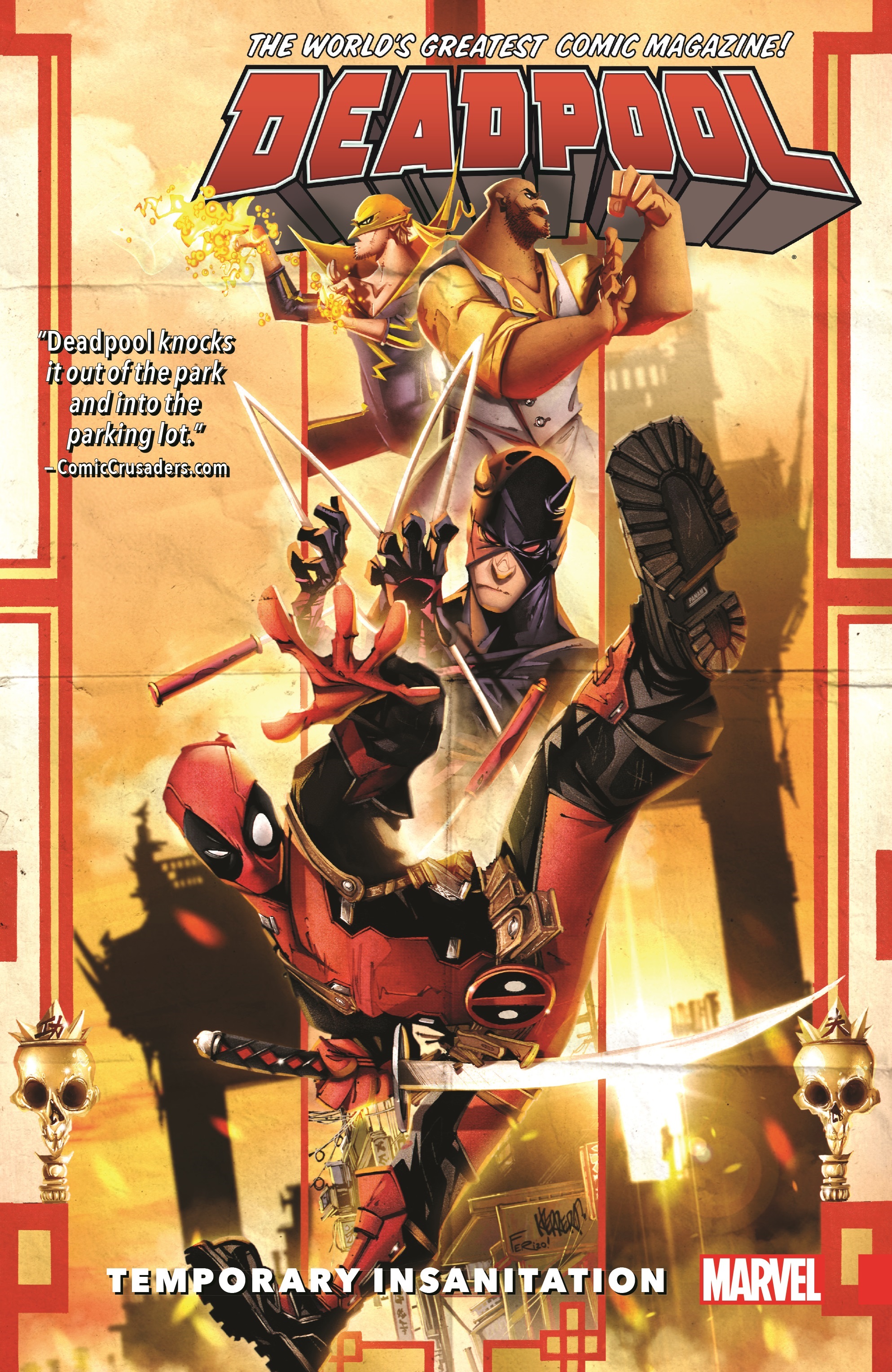 Deadpool: World's Greatest Vol. 4 - Temporary Insanitation (Trade Paperback)
