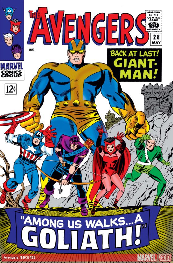 Avengers (1963) #28 comic book cover