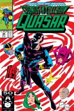 Quasar (1989) #24 cover