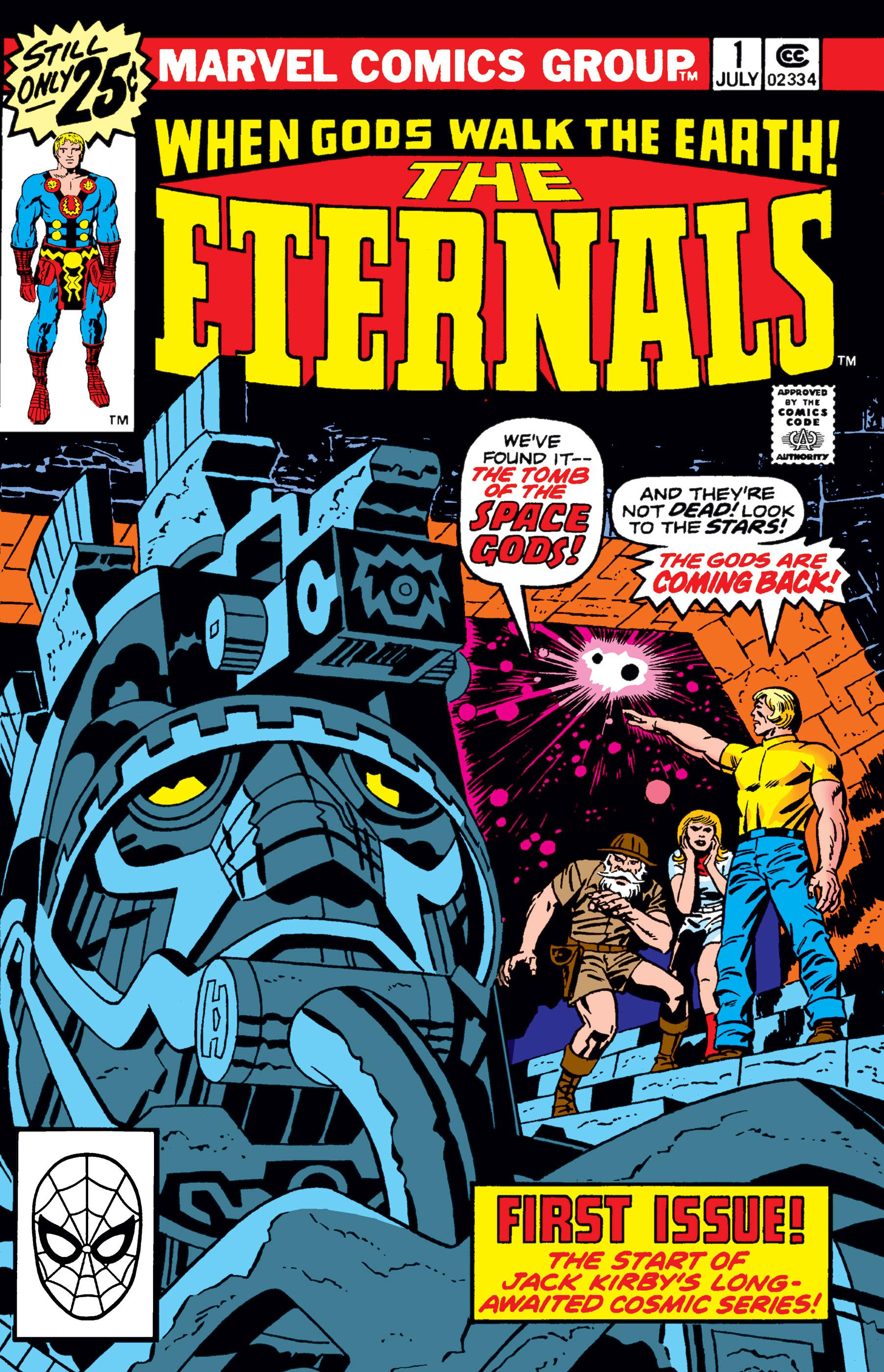 Eternals 1976 1 Comic Issues Marvel [ 2800 x 1803 Pixel ]