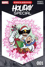 Mighty Marvel Holiday Special - Happy Holidays, Mr. Howlett Infinity Comic (2021) #1 cover