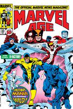 Marvel Age (1983) #33 cover