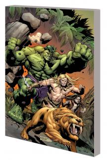 Incredible Hulks: Planet Savage TPB (Trade Paperback) cover