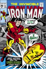 Iron Man (1968) #21 cover