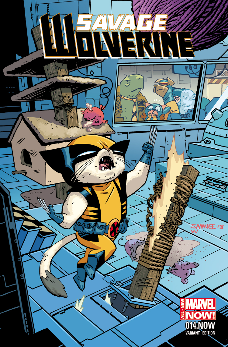Savage Wolverine (2013) #14 (Samnee Animal Variant)