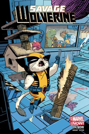 Savage Wolverine (2013) #14 (Samnee Animal Variant)