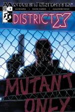 District X (2004) #3 cover
