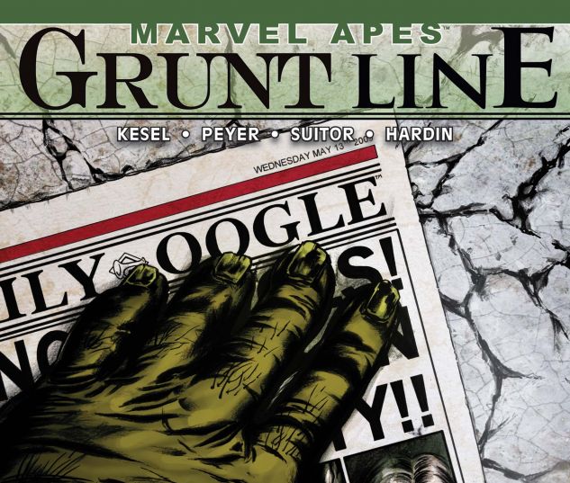 MARVEL APES: GRUNT LINE SPECIAL (2009) #1