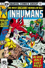 Inhumans (1975) #6 cover