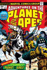 Adventures on the Planet of the Apes (1975) #1 cover