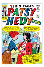 Patsy and Hedy Annual (1963) #1 cover