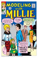 Modeling with Millie (1963) #30 cover