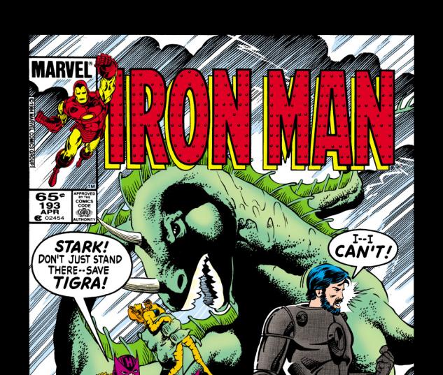 Iron Man (1968) #193 Cover