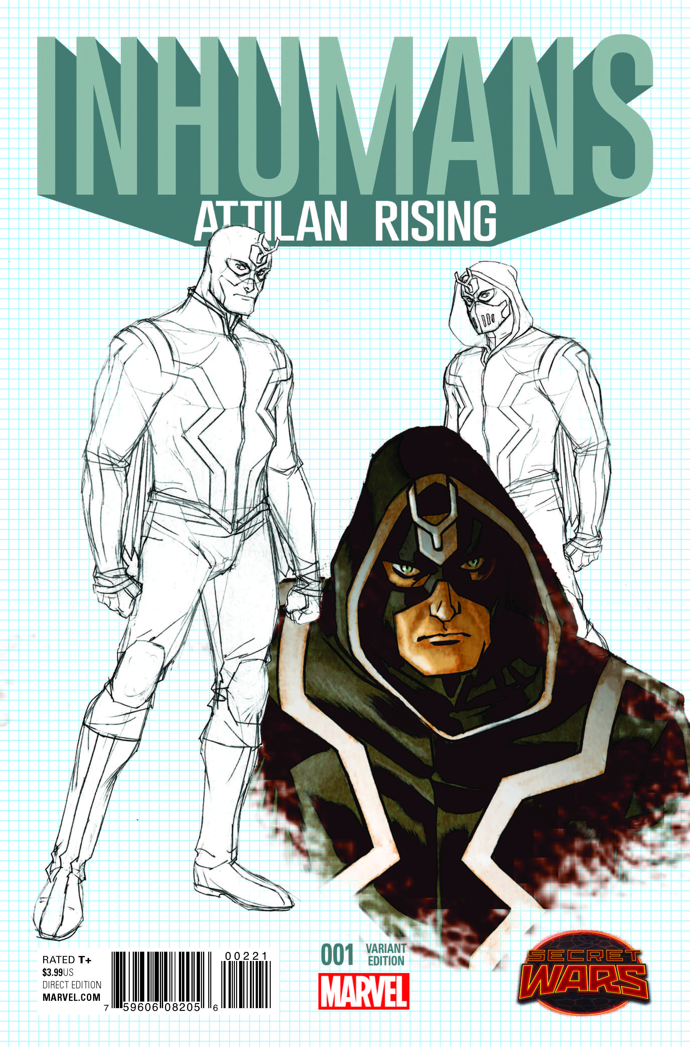 Inhumans: Attilan Rising (2015) #2 (Tbd Artist Design Variant)