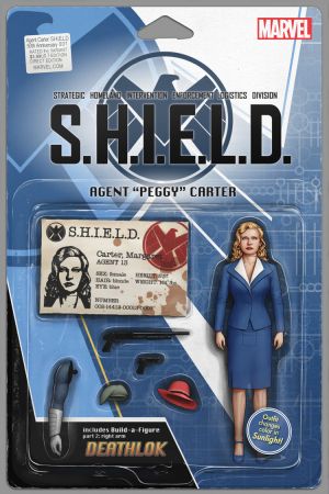Agent Carter: S.H.I.E.L.D. 50th Anniversary (2015) #1 (Christopher Action Figure Variant)