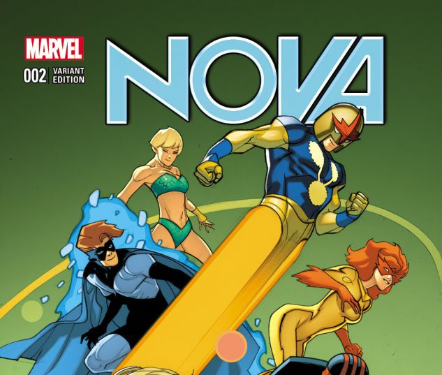 Nova (2015) #2 variant cover by Pasqual Ferry