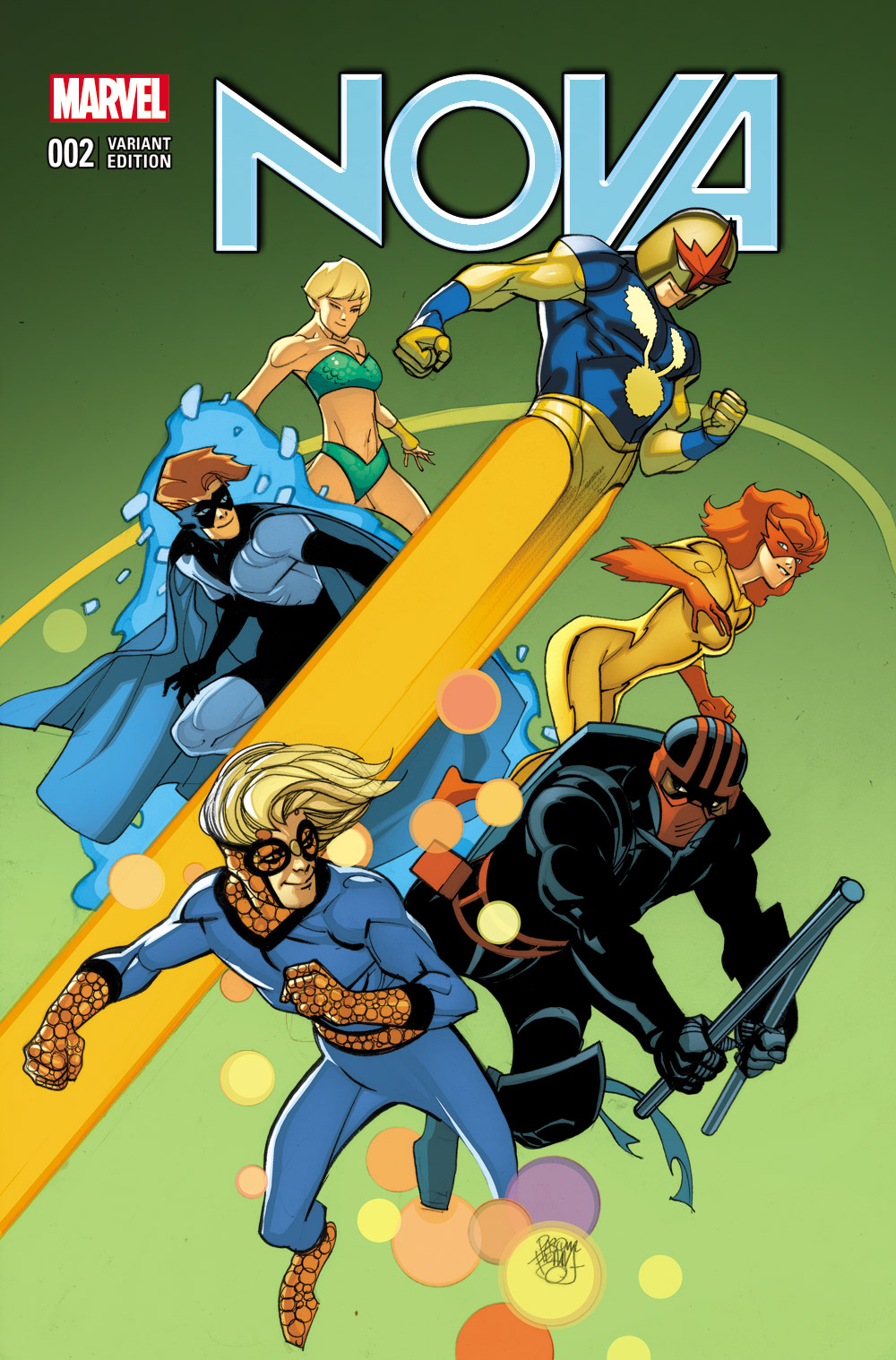 Nova (2015) #2 (Ferry Marvel 92 Variant)