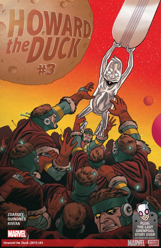 Howard the Duck (2015) #3 comic book cover