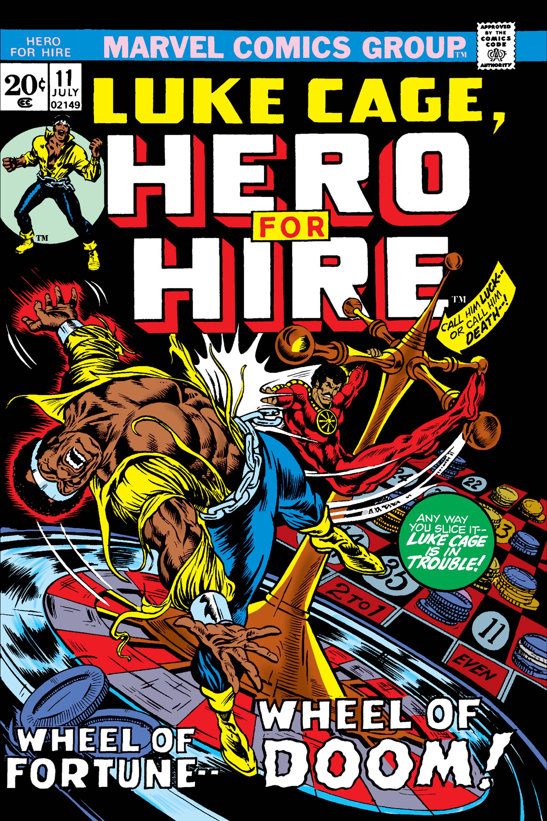 Luke Cage Hero For Hire 1972 11 Comic Issues Marvel