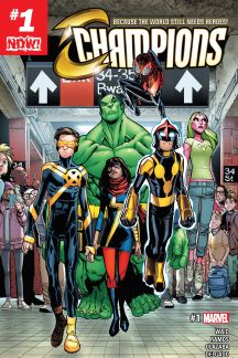 Image result for pictures of Marvel comics CHAMPIONS (2016) #1