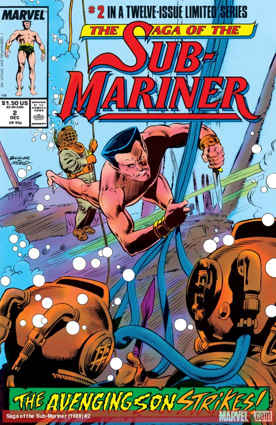 Saga of the Sub-Mariner (1988) #2