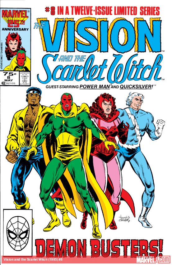 Vision and the Scarlet Witch (1985) #8