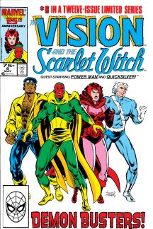 Vision And The Scarlet Witch (1985) #8 