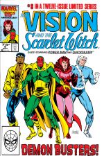 Vision and the Scarlet Witch (1985) #8 cover
