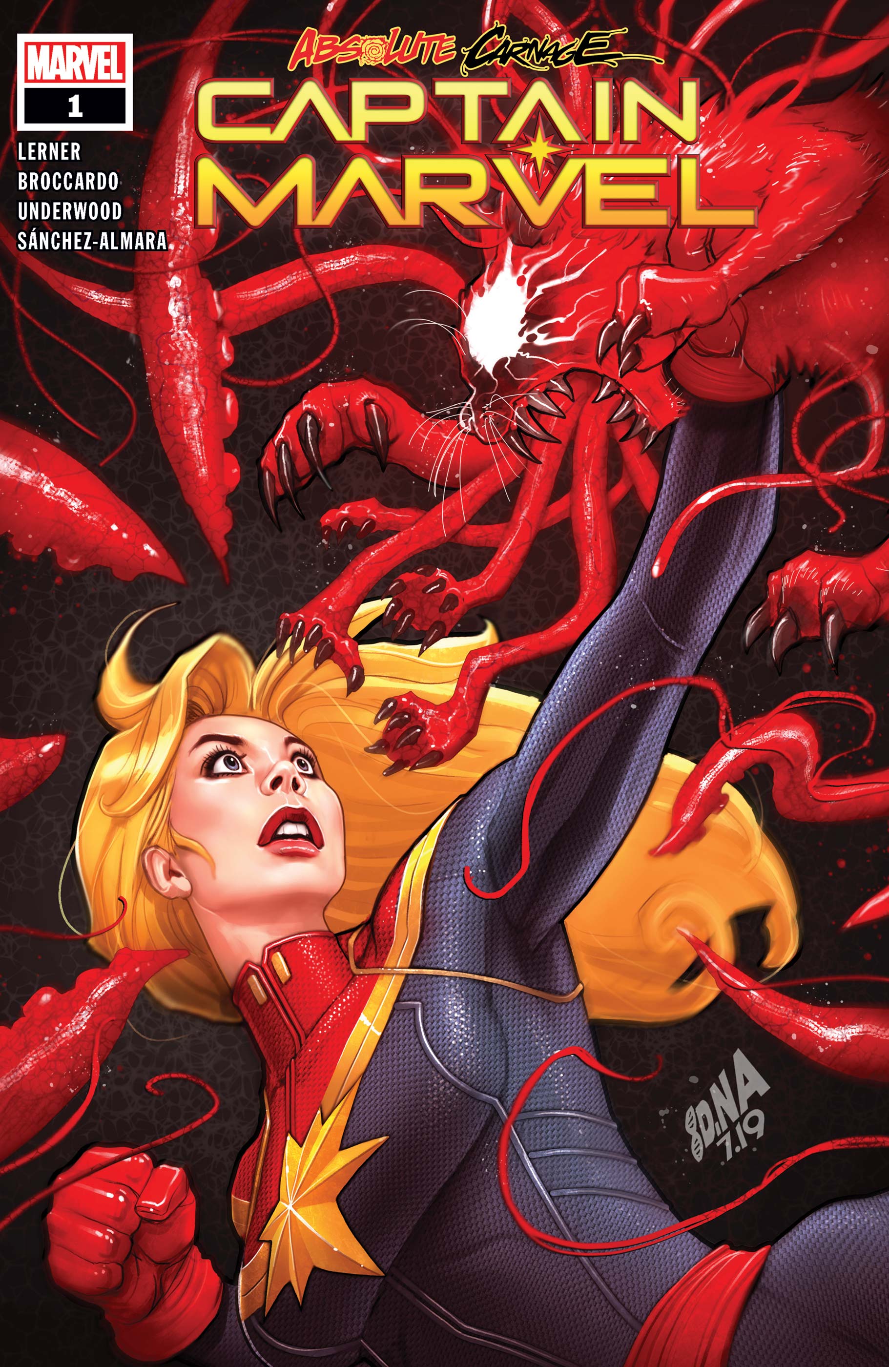 Absolute Carnage: Captain Marvel (2019) #1
