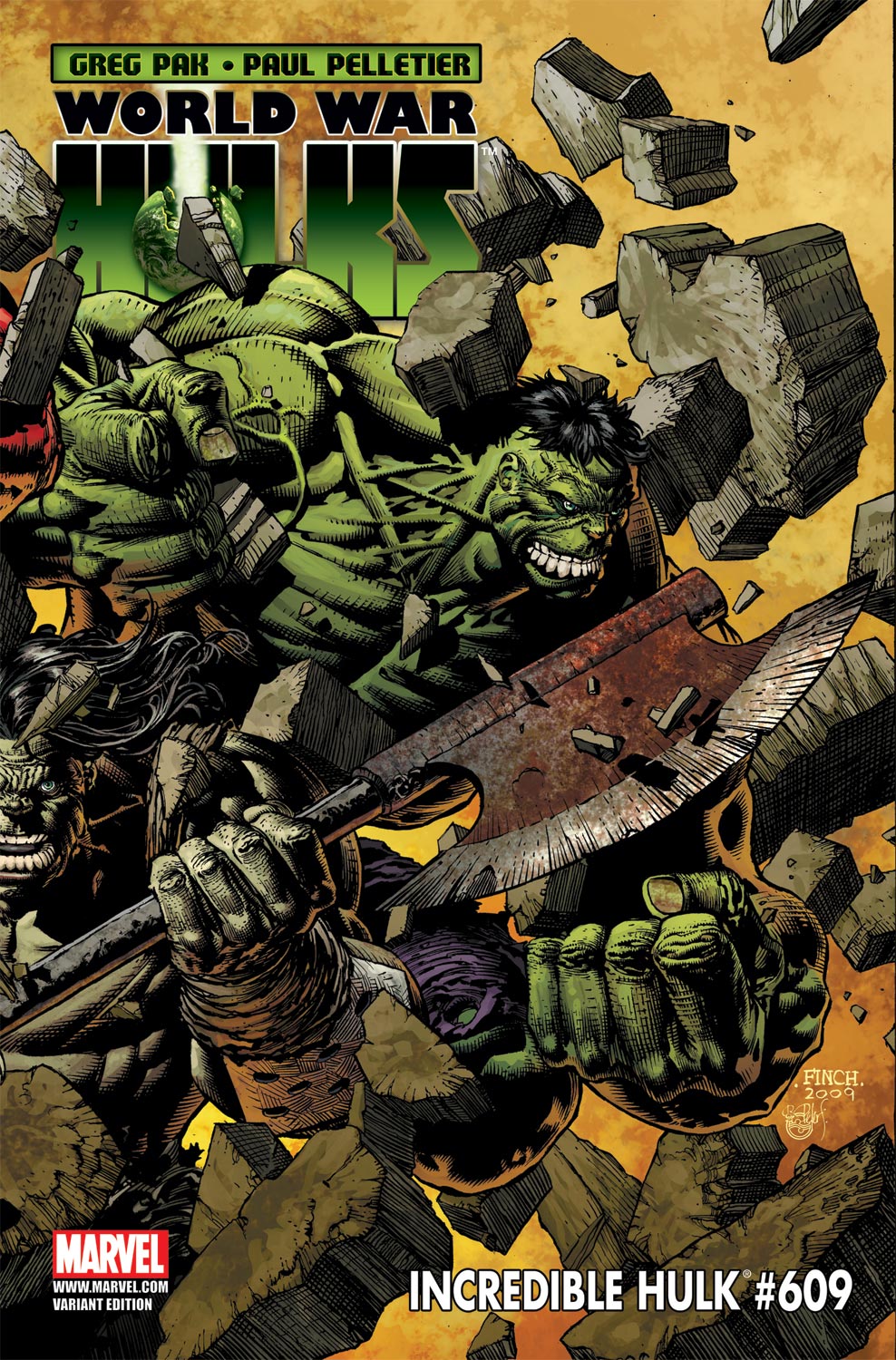 Incredible Hulks (2010) #609 (VARIANT)