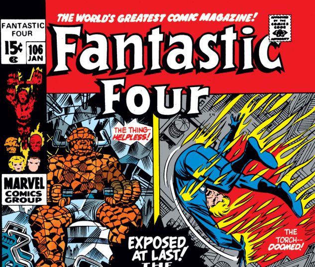 Fantastic Four (1961) #106 Cover