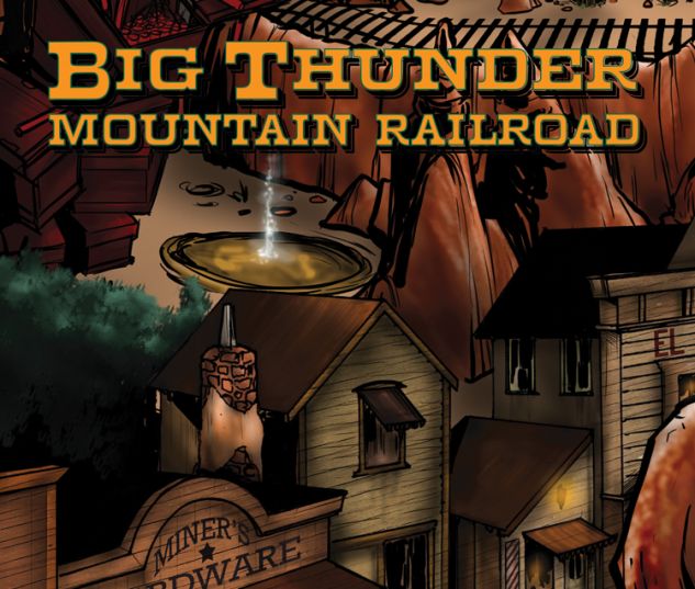 BIG THUNDER MOUNTAIN RAILROAD 3 CROSBY CONNECTING VARIANT C (WITH DIGITAL CODE)