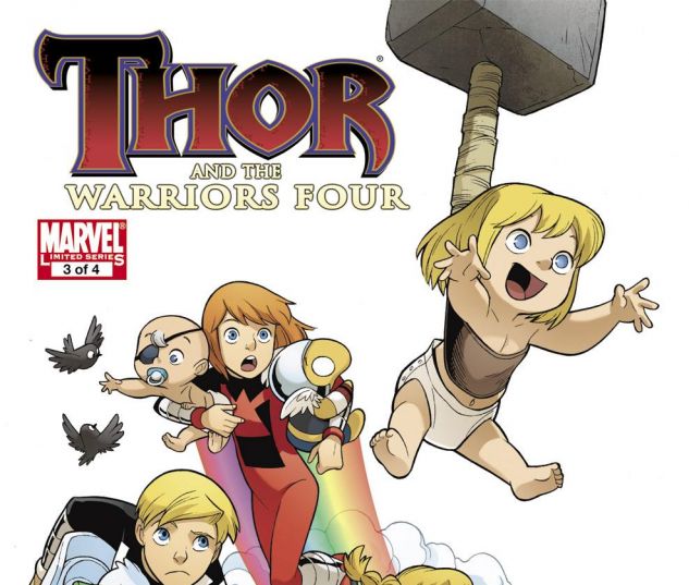 Thor and the Warriors Four #3 Issue - comicvinegamespotcom