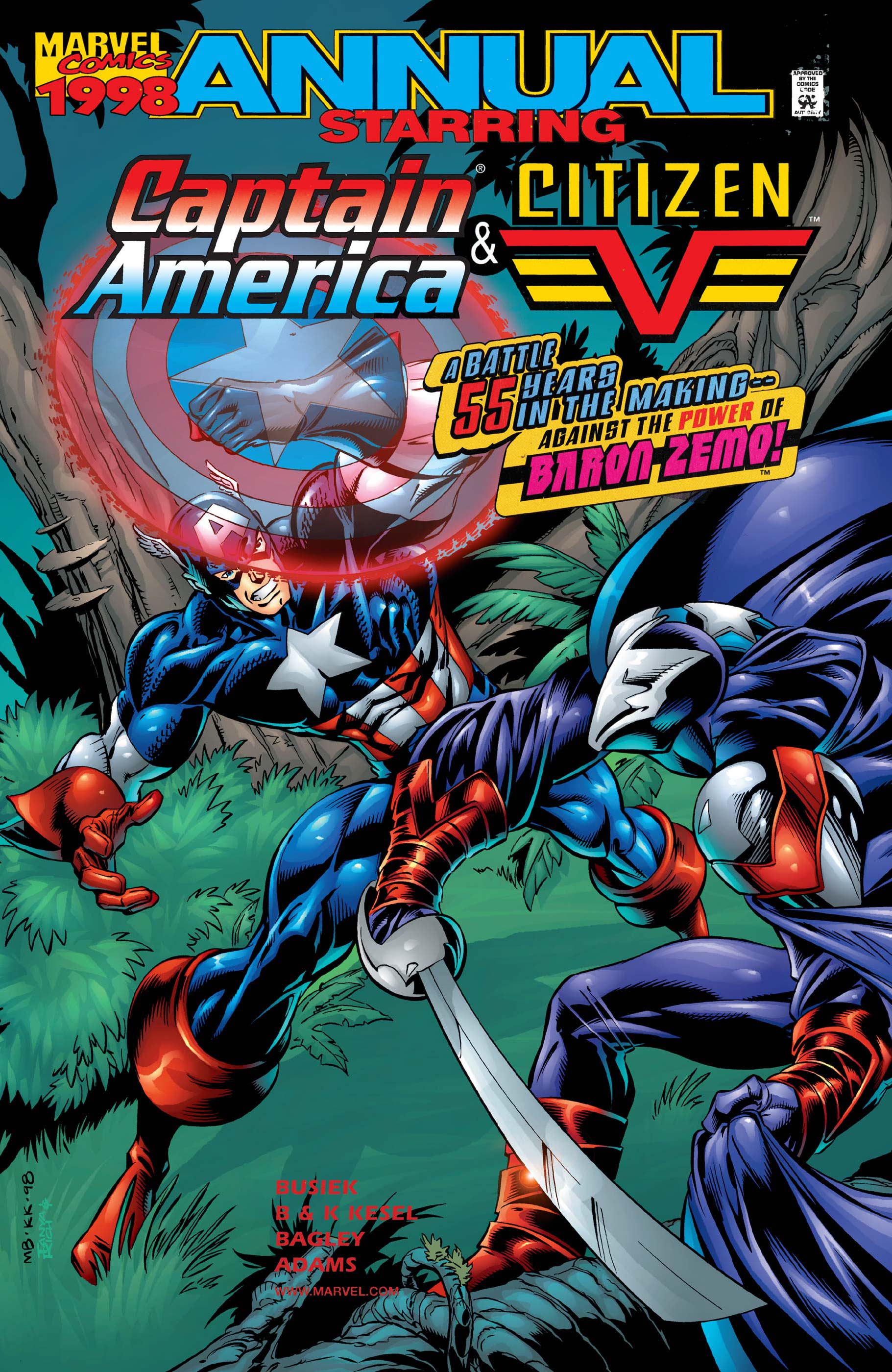 Captain America & Citizen V Annual (1998) #1