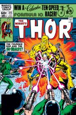 Thor (1966) #315 cover