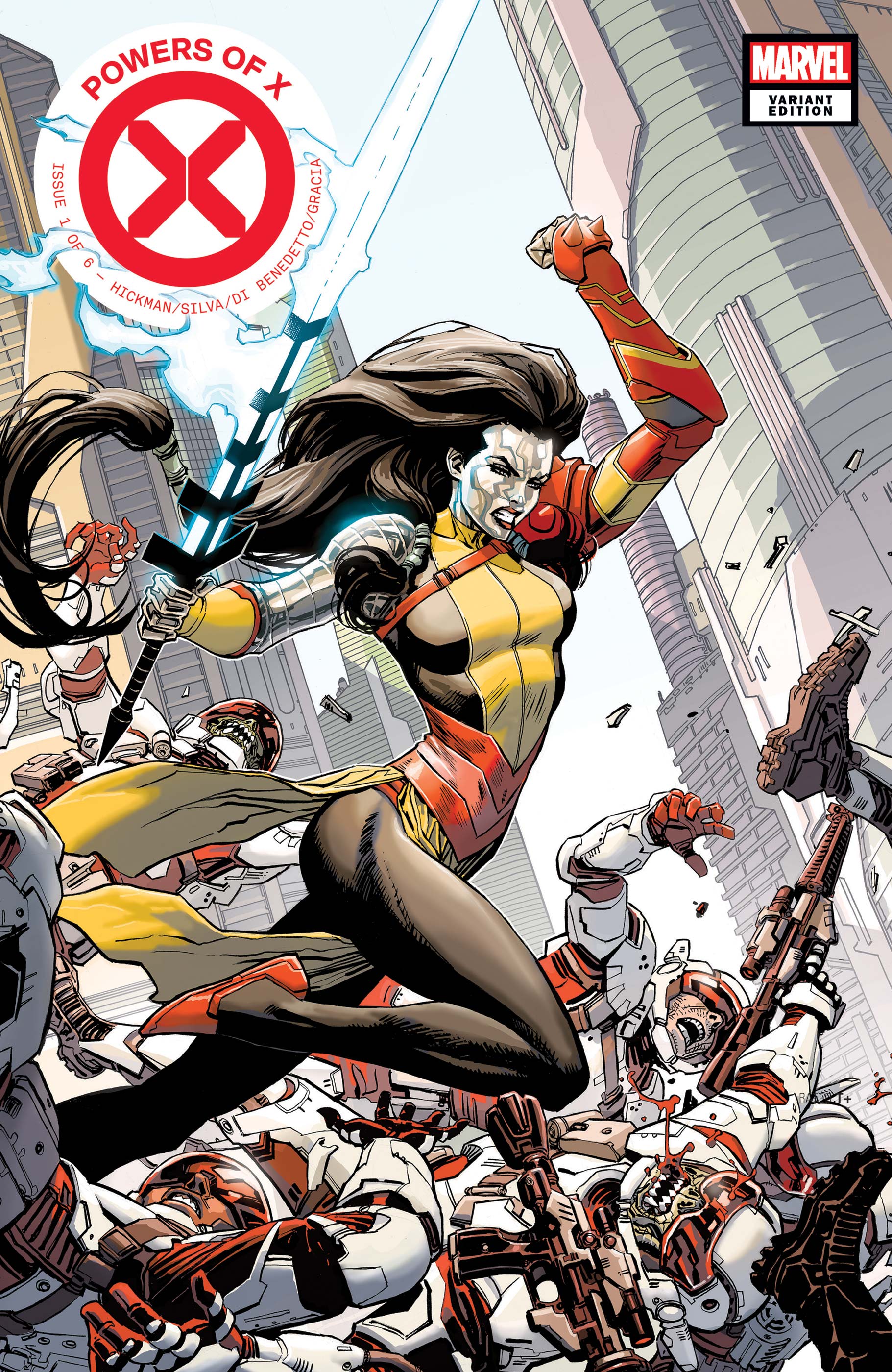 Marvel Comics 2019 1:10 Huddleston Variant Powers of X #1 of 6 